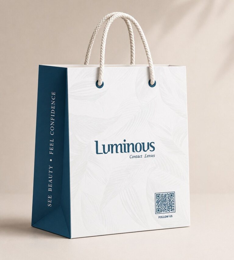 Sacola Luminous branca