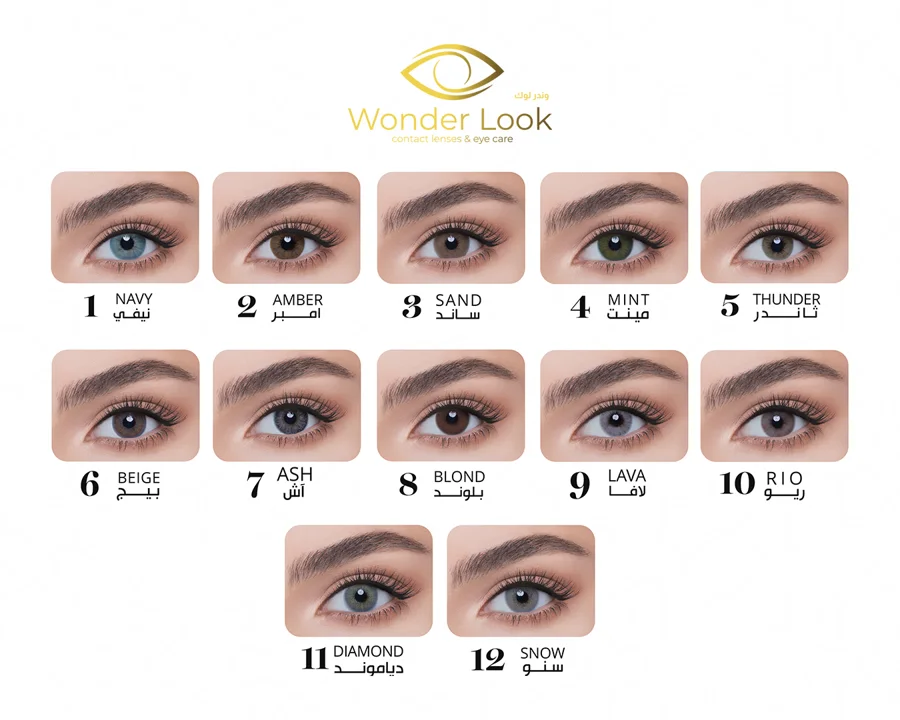 Wonder Look shade chart